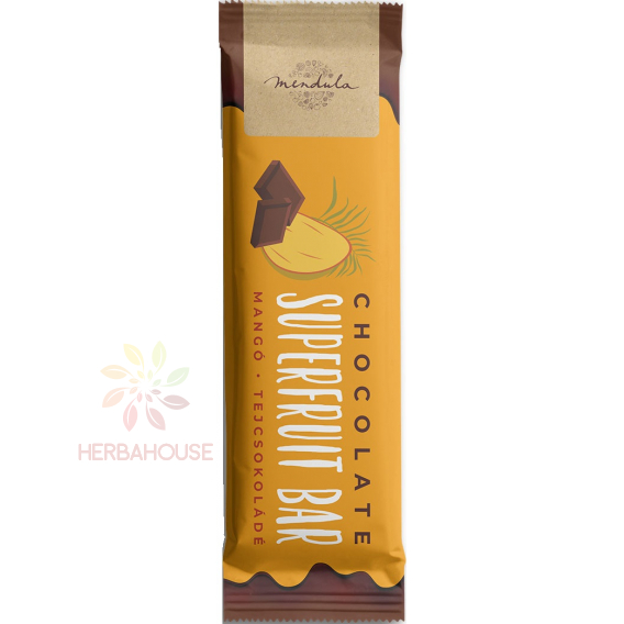 Obrázok pre Mendula Superfruit Bezlepková Mangovo-čokoládová tyčinka (35g)