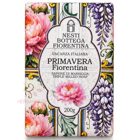 Obrázok pre Nesti Dante Bottega Fiorentina Primavera Fiorentina luxusné talianske prírodné mydlo s vôňou florentskej jari (200g)