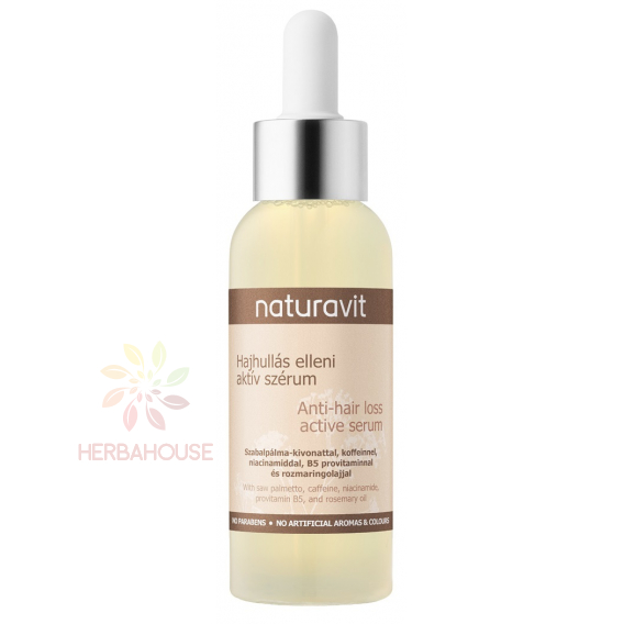 Obrázok pre Naturavit Aktívne sérum proti vypadávaniu vlasov s kofeínom (100ml)