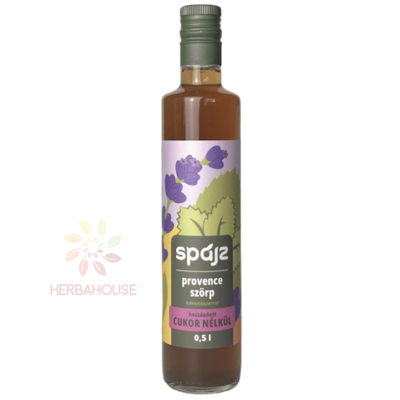 Obrázok pre Spájz Provence Levanduľový sirup bez pridaného cukru s mätou, šalviou a medovkou (500ml) 