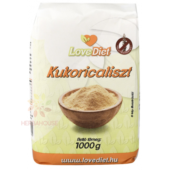 Obrázok pre LoveDiet Bezlepková kukuričná múka (1000g)