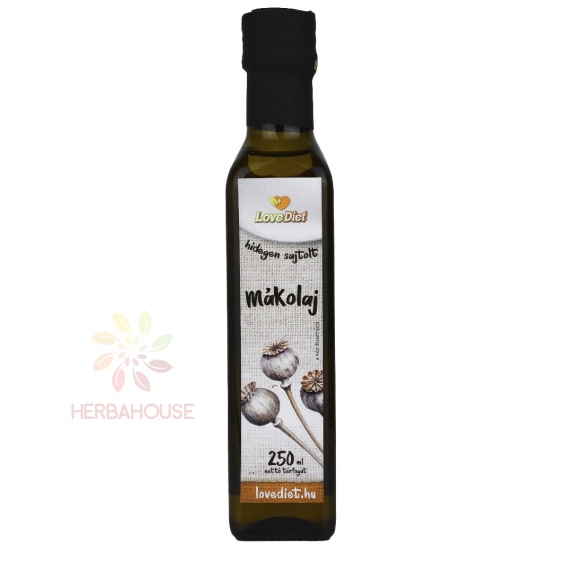 Obrázok pre LoveDiet Makový olej lisovaný za studena (250ml)