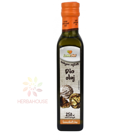 Obrázok pre LoveDiet Olej z vlašských orechov za studena lisovaný (250ml) 