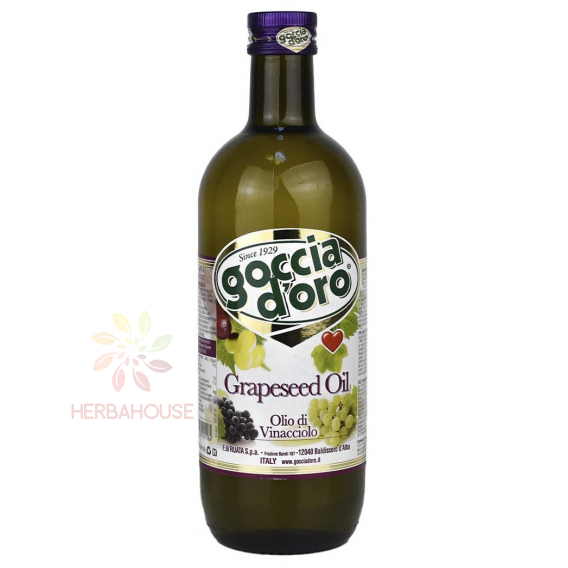 Obrázok pre Goccia d'Oro Olej z hroznových jadierok (1000ml)