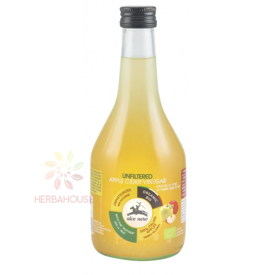 Obrázok pre Alce Nero Bio nefiltrovaný jablčný ocot 5% (500ml)