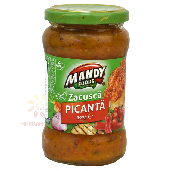 Obrázok pre Mandy Zakuska zeleninová nátierka pikantná (300g)