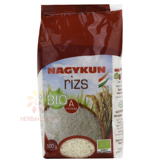 Obrázok pre Nagykun Bio ryža biela „A“ kvality (500g)