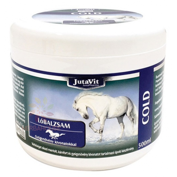 Obrázok pre Jutavit Cold Pferdebalsam konský masážny balzam s mentolom a gáfrom - chladivý (500ml)