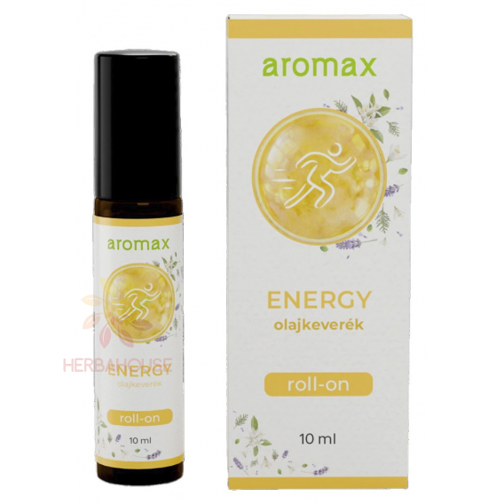 Obrázok pre Aromax Energy Roll-on aromaterapeutická olejová zmes - pomaranč, levanduľa a céder (10ml)