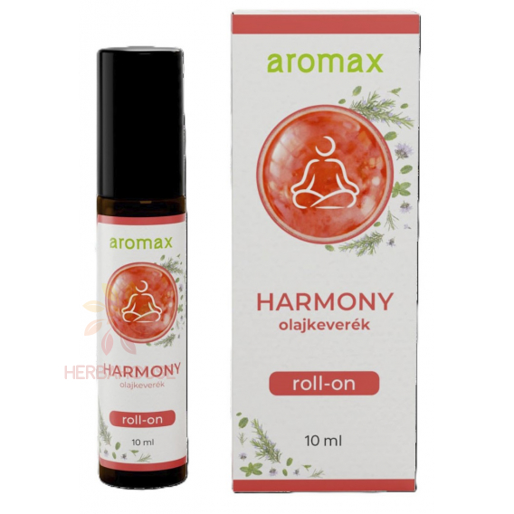 Obrázok pre Aromax Harmony Roll-on aromaterapeutická olejová zmes - citrón, mäta, rozmarín a céder (10ml)