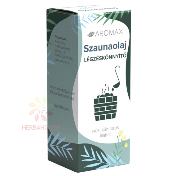 Obrázok pre Aromax Sauna olej na dýchanie – eukalyptus, borovica, citrón (10ml)