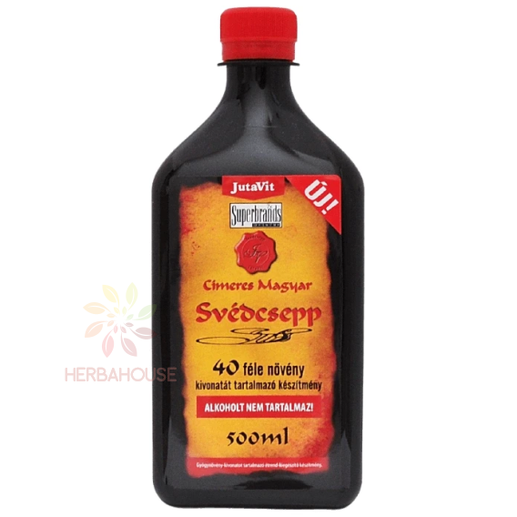Obrázok pre JutaVit Švédske kvapky bez alkoholu (500ml)