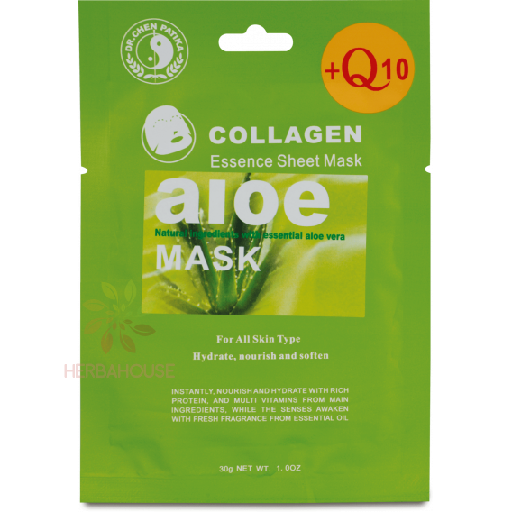 Obrázok pre Dr.Chen Upokojujúca pleťová maska ​​s Aloe Vera (30g)