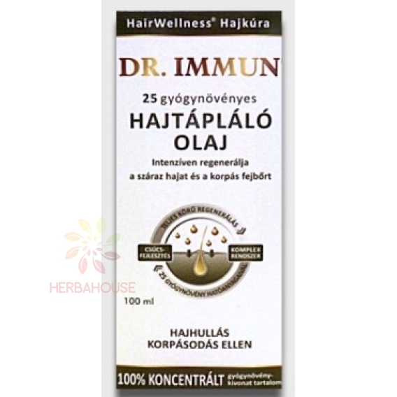 Obrázok pre Dr.Immun® 25 bylinný výživový olej proti vypadávaniu vlasov (100ml)