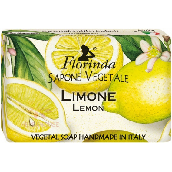 Obrázok pre Florinda Rastlinné mydlo citrón (100g)