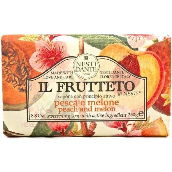Obrázok pre Nesti Dante Il Frutteto mydlo melón a broskyňa (250g)