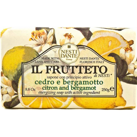 Obrázok pre Nesti Dante Il Frutteto mydlo citrón a bergamot (250g)