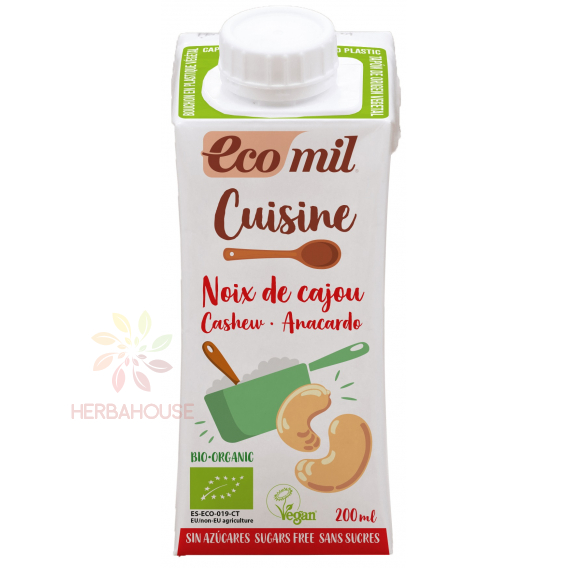Obrázok pre Ecomil Bio Kešu smotana (200ml)