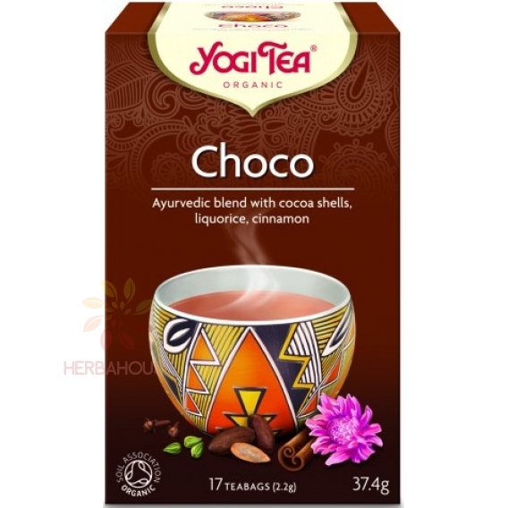 Obrázok pre Yogi Tea® Bio Ajurvédsky čokoládový čaj (17ks)