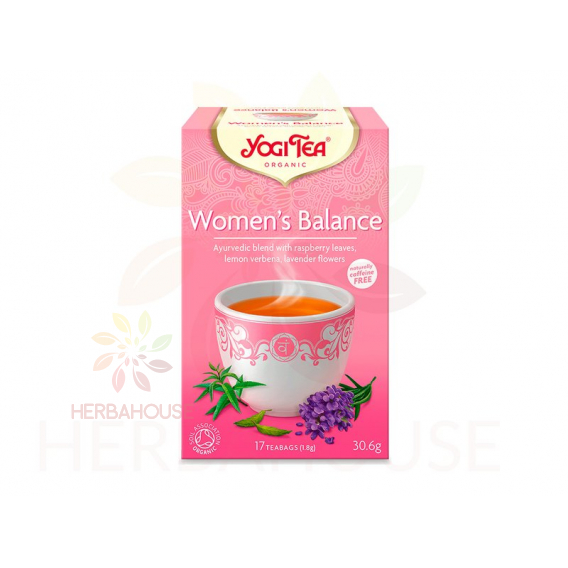 Obrázok pre Yogi Tea® Bio Ajurvédsky čaj ženská rovnováha (17ks)