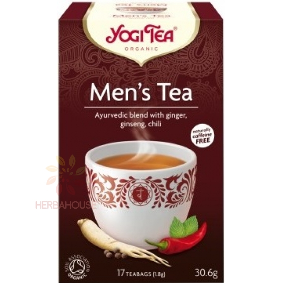 Obrázok pre Yogi Tea® Bio Ajurvédsky mužský čaj (17ks)