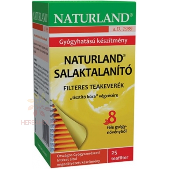 Obrázok pre Naturland Detoxikačný porciovaný čaj (25ks)
