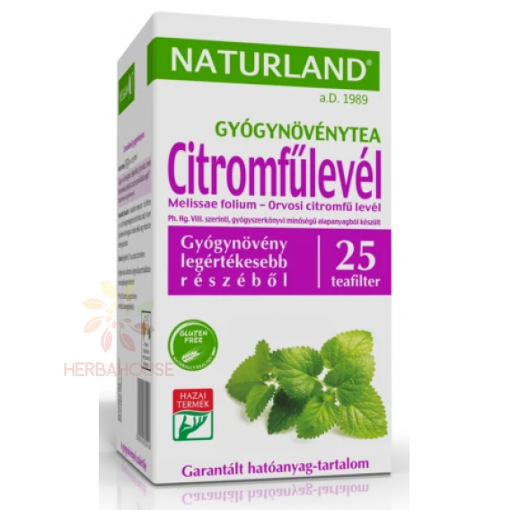 Obrázok pre Naturland Porciovaný čaj Medovka lekárska list (25ks)