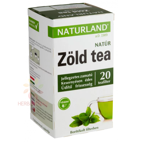 Obrázok pre Naturland Porciovaný zelený čaj (20ks) 