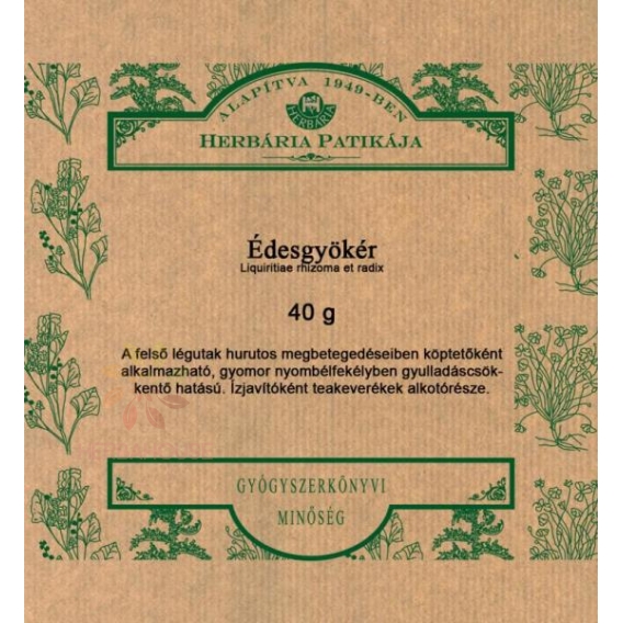 Obrázok pre Herbária čaj Sladké drievko - koreň (40g)