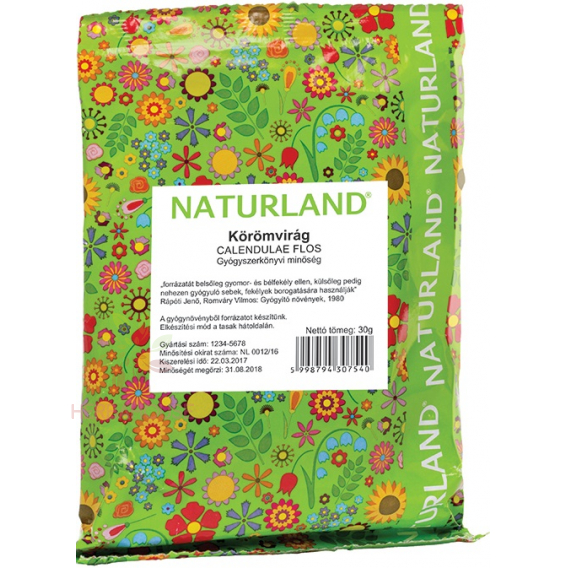 Obrázok pre Naturland čaj Nechtík lekársky (30g) 