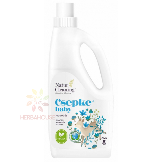 Obrázok pre Csepke baby Tekutý hypoalergénny prací gél 0+ (1000ml)