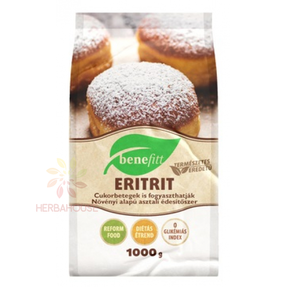 Obrázok pre Benefitt Erythritol prírodné sladidlo (1000g)