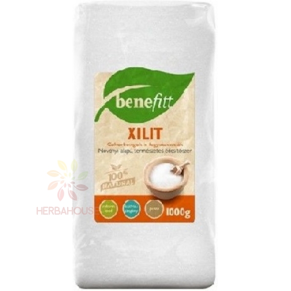 Obrázok pre Benefitt Xylitol Brezový cukor prírodné sladidlo (1000g)