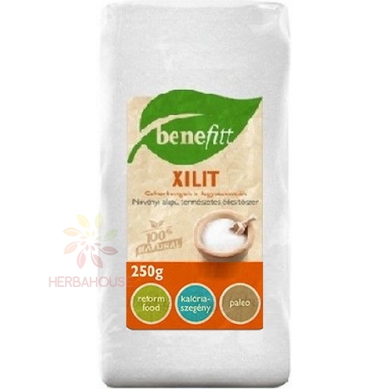 Obrázok pre Benefitt Xylitol Brezový cukor prírodné sladidlo (250g)