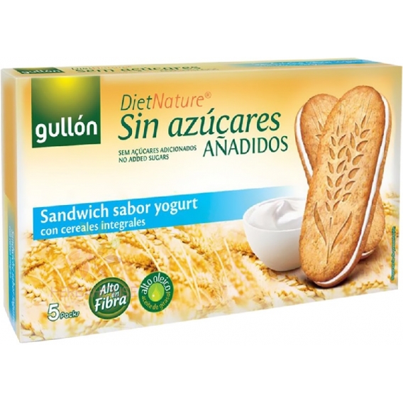 Obrázok pre Gullón Raňajkové sušienky s celozrnnými cereáliami a jogurtom bez cukru (220g) 