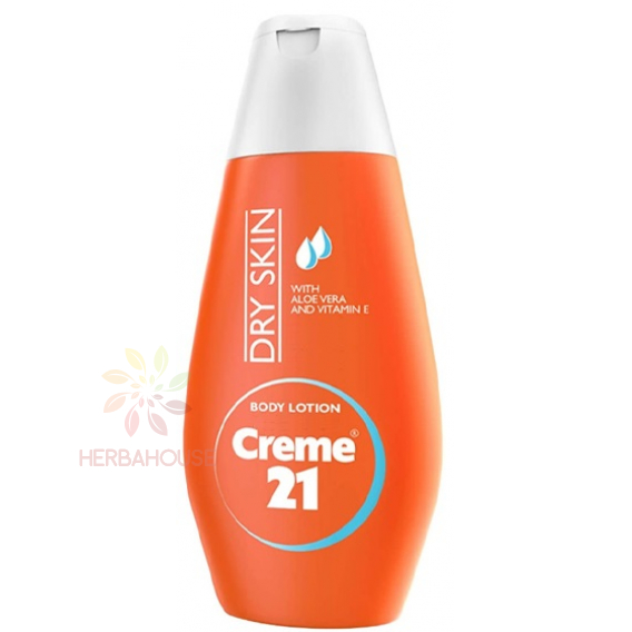 Obrázok pre Creme21 Hydratačné telové mlieko pre suchú pokožku s Aloe vera a vitamínom E (400ml)