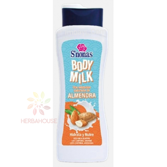 Obrázok pre S´nonas Telové mlieko s mandľovým olejom (400ml)