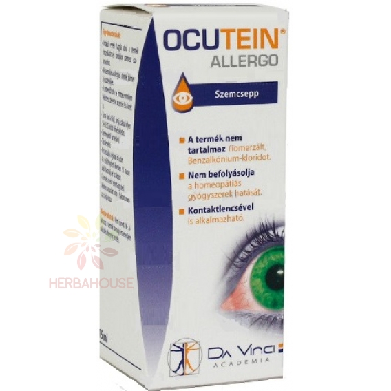 Obrázok pre Da Vinci Academia Ocutein Allergo očné kvapky pri očných alergiách (15ml)