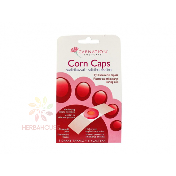 Obrázok pre Carnation Corn Caps náplasť na kurie oká (5ks) 