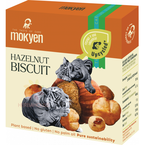 Obrázok pre Majomkenyér Bezlepkové lieskovo-mandľové sušienky (50g)