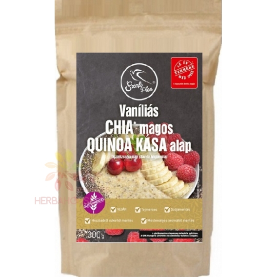 Obrázok pre Szafi Free Bezlepková Quinoa kaša s vanilkovou príchuťou a chia semiačkami (300g)