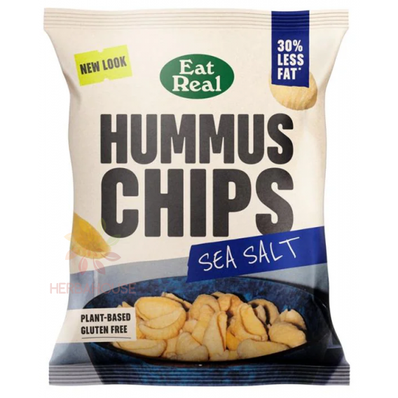 Obrázok pre EatReal Hummus chipsy s morskou soľou (45g)