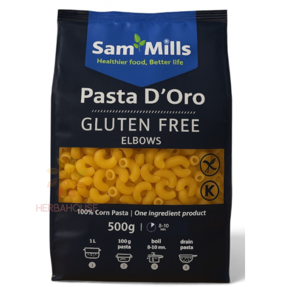Obrázok pre Sam Mills Pasta d´Oro Bezlepkové cestoviny kolienka malé (500g)