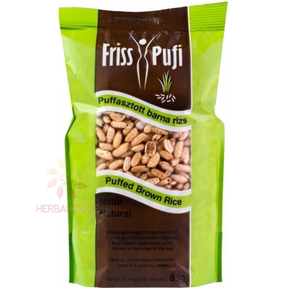 Obrázok pre Friss Pufi Pufovaná hnedá ryža natural (85g)
