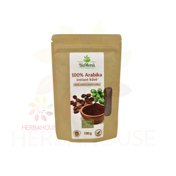 Obrázok pre BioMenü Bio Instant 100% Arabica káva (100g)