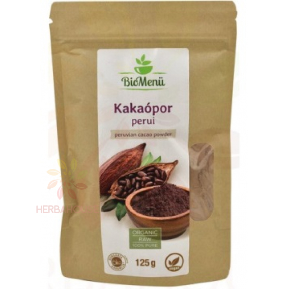 Obrázok pre BioMenü Bio Peruánsky kakaový prášok (125g)