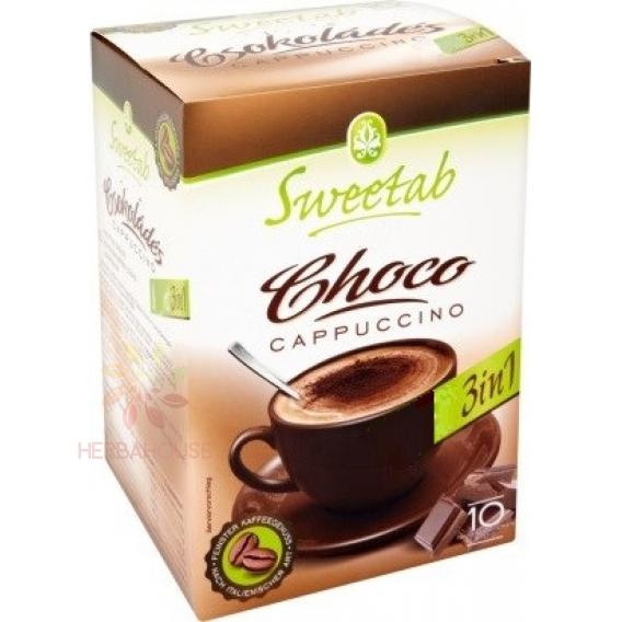 Obrázok pre Sweetab 3in1 Choco Cappuccino (10 x 10g)