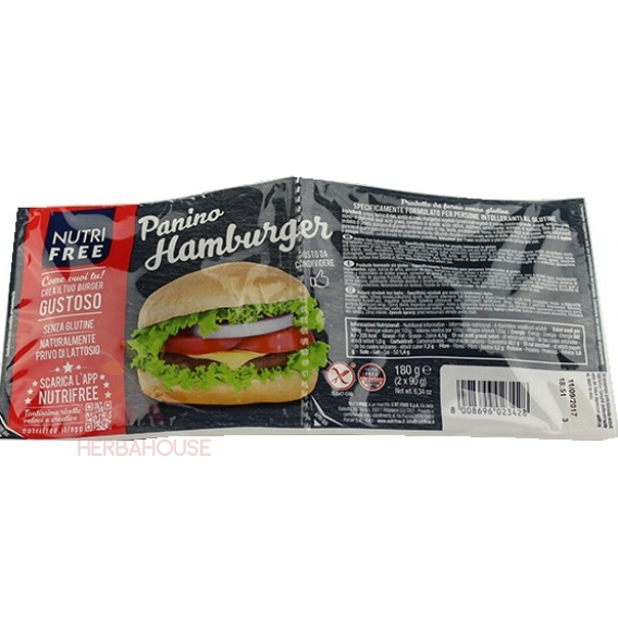 Obrázok pre Nutri Free Bezlepkový Panino Hamburger (2x90g)