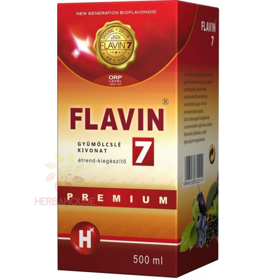 Obrázok pre Vita Crystal Flavin 7 Premium výťažok z ovocia - roztok (500ml)
