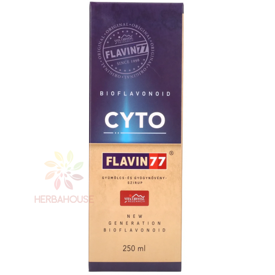 Obrázok pre Vita Crystal Flavin 77 Cytoflavin ovocno-bylinný sirup (250ml)